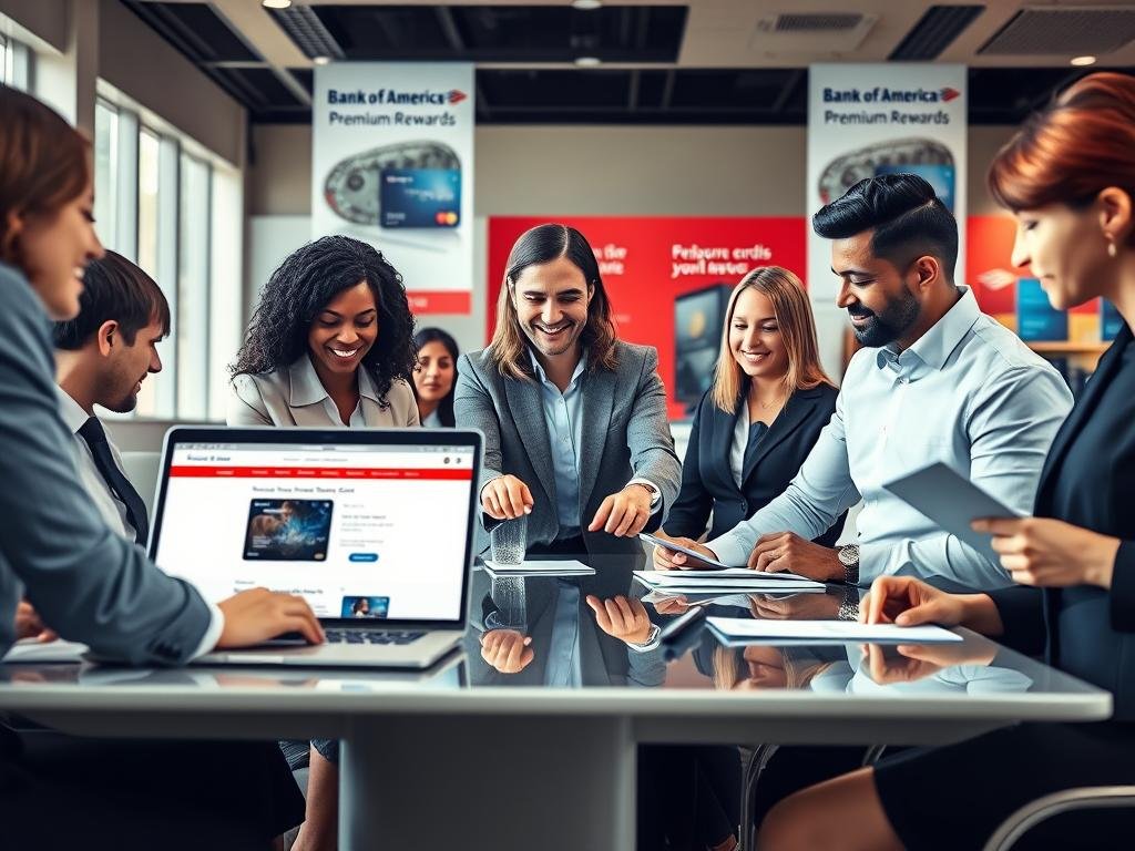 Bank of America Premium Rewards Card application process