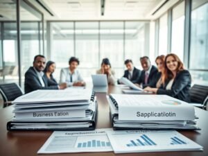 business loan application